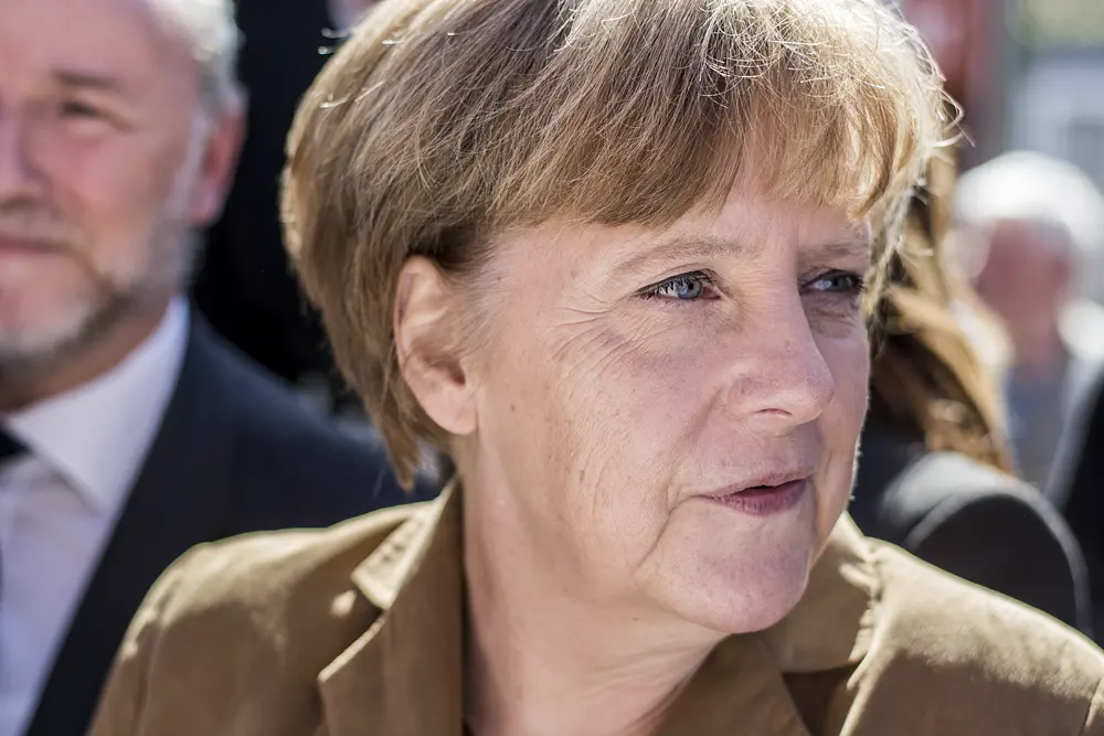 German Chancellor Angela Merkel, from file Image: FNDE.