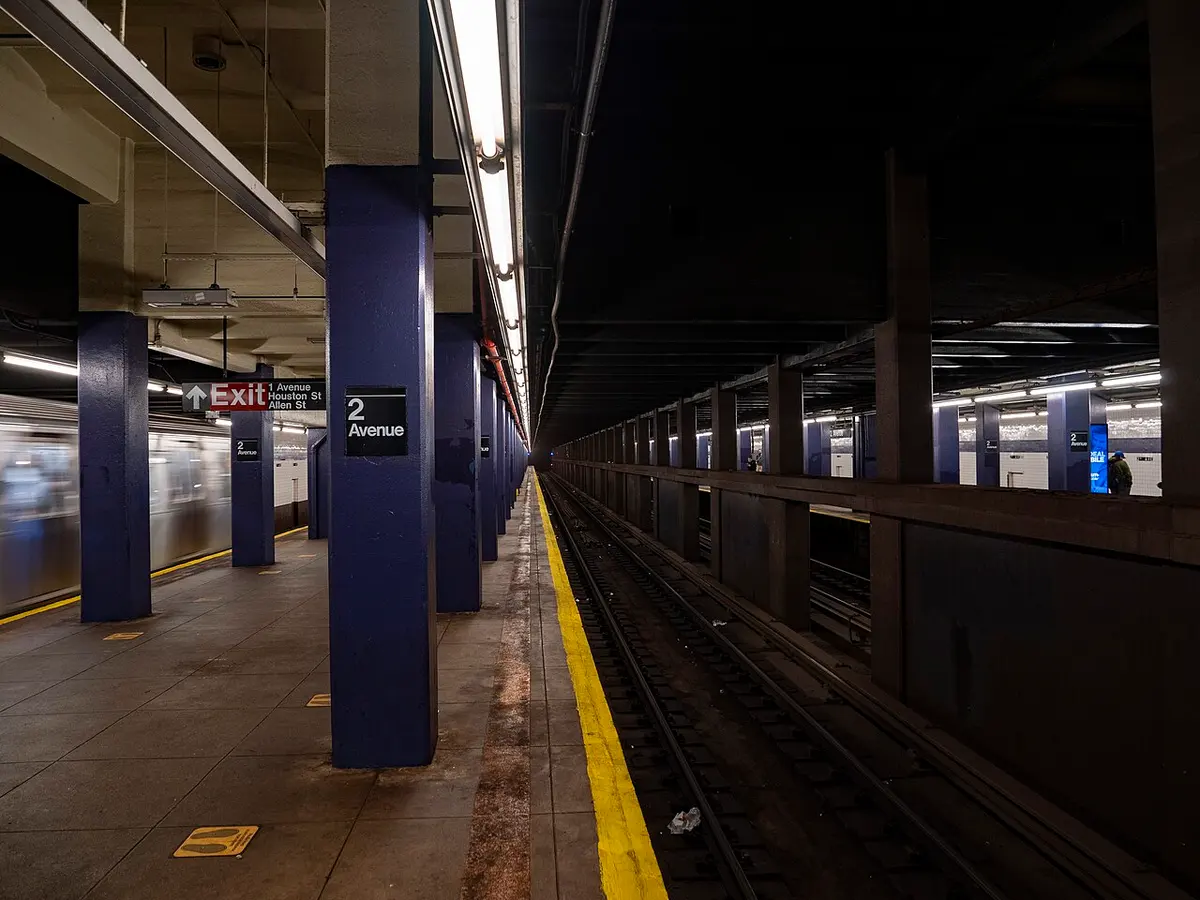 The Second Avenue station, where Neely's death occured. Image: GeneralPunger.