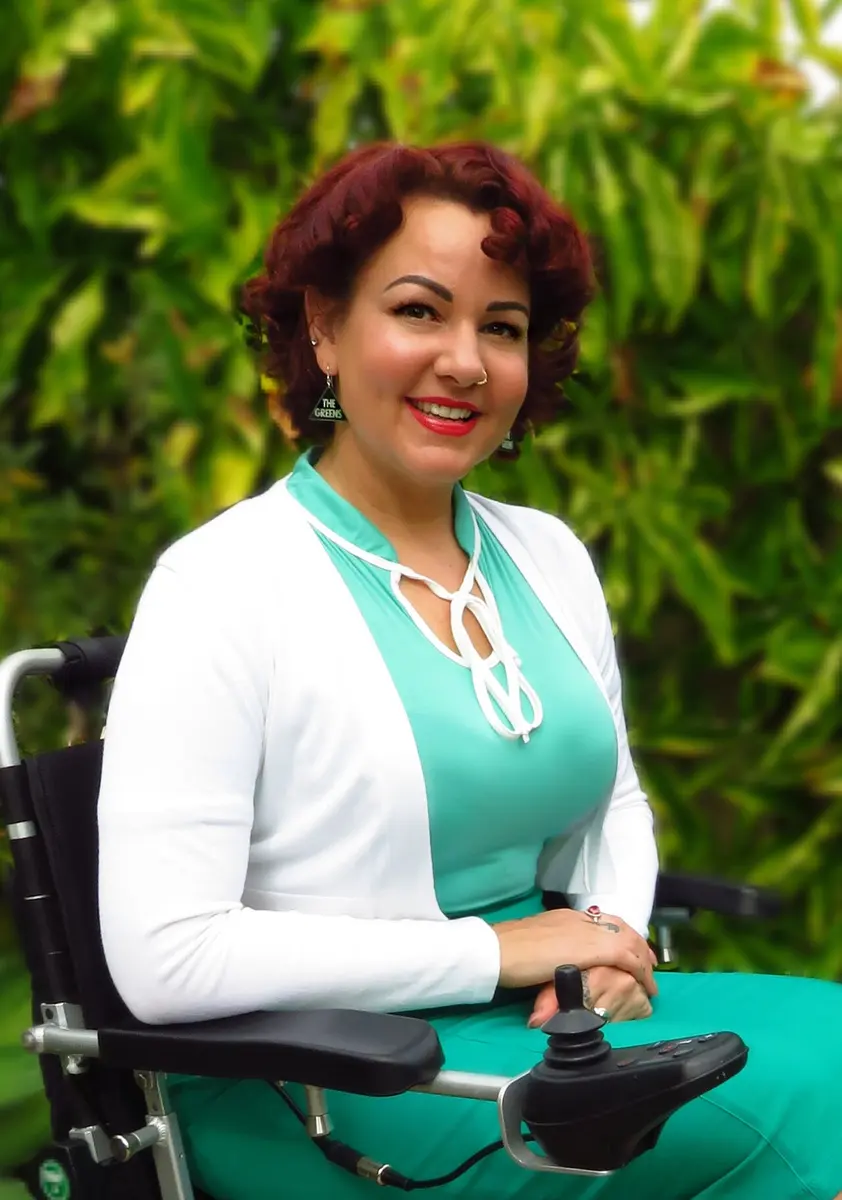 Andrea Wildin, Greens candidate for the Stretton by-election.Image: Australian Greens.