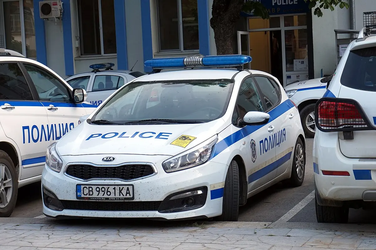 A Bulgarian police car on July 24, 2019. Image: Upwinxp.
