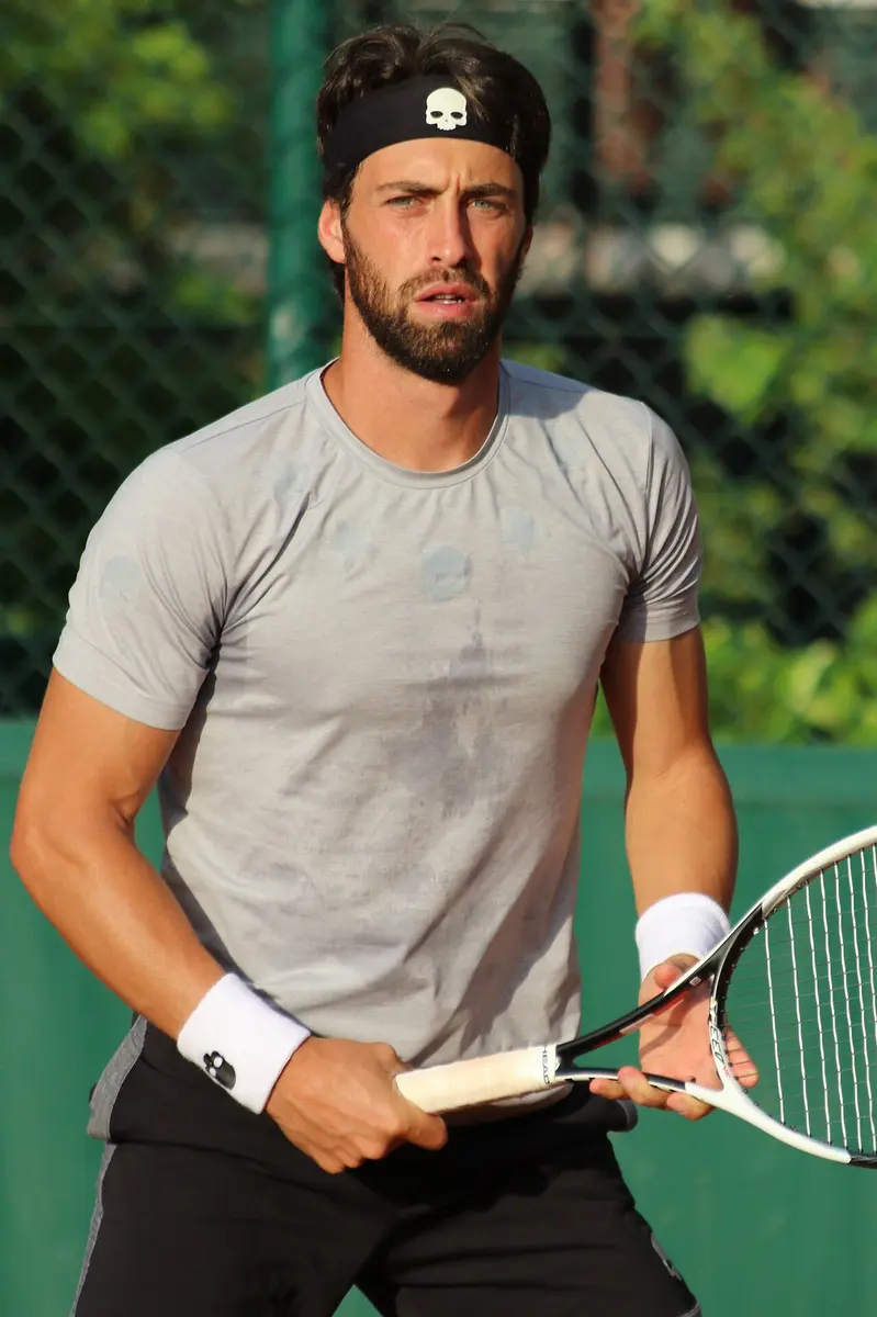 Basilashvili at the 2018 French Open (Image: si.robi)