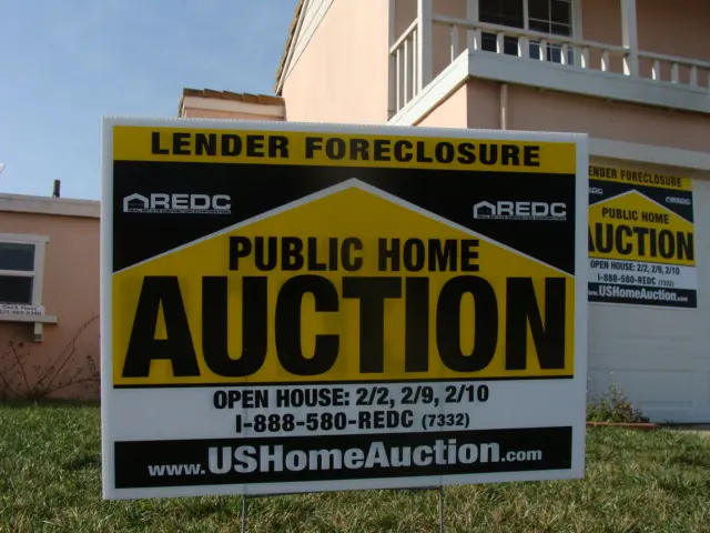 House in foreclosure