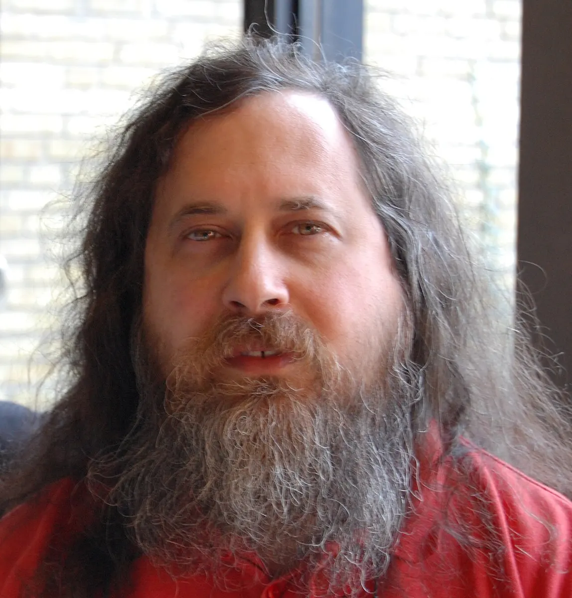 Portrait of Richard Stallman.Image: Bill Ebbesen.
