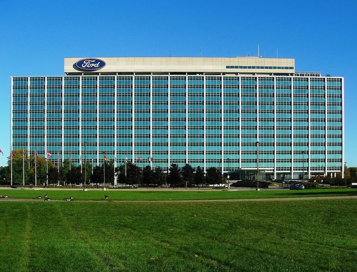 The Ford Motors Co. headquarters in Dearborn, Michigan in the United States. Image: Dave Parker.
