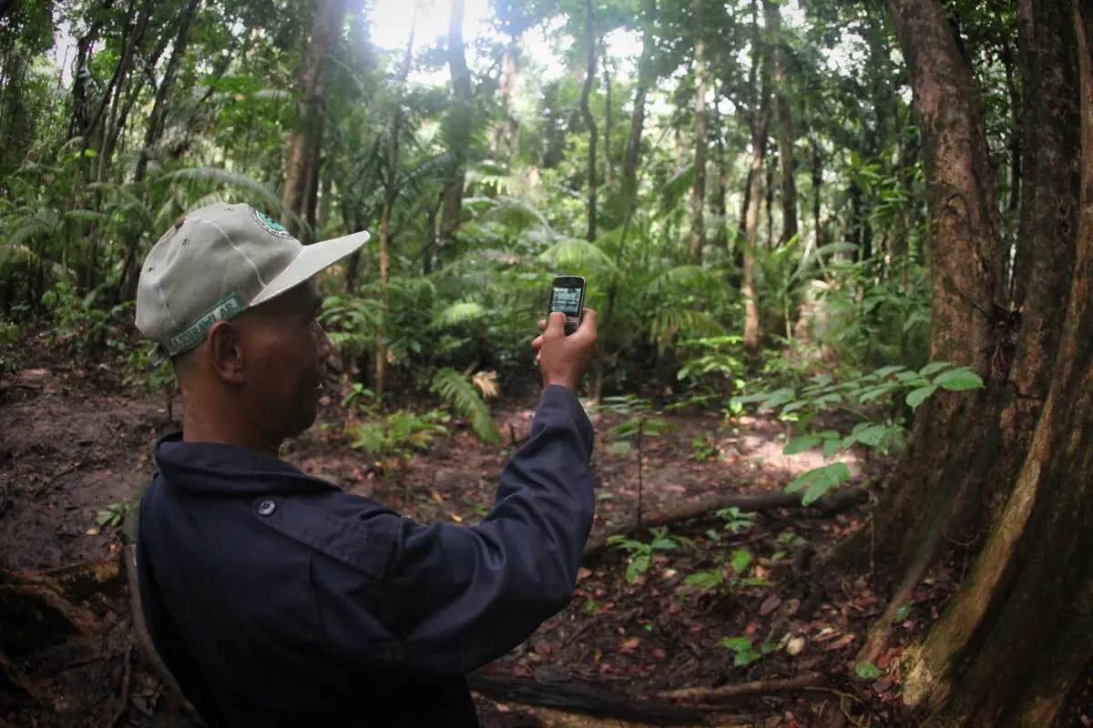 Ranger in Java, Indonesia. Image by Rhett Ayers Butler