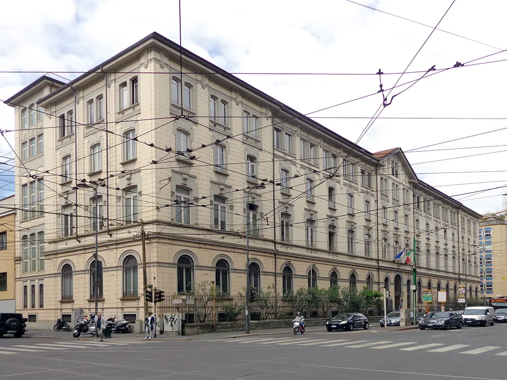 Istituto Gonzaga, a catholic school in Milan. Image: Friedrichstrasse.
