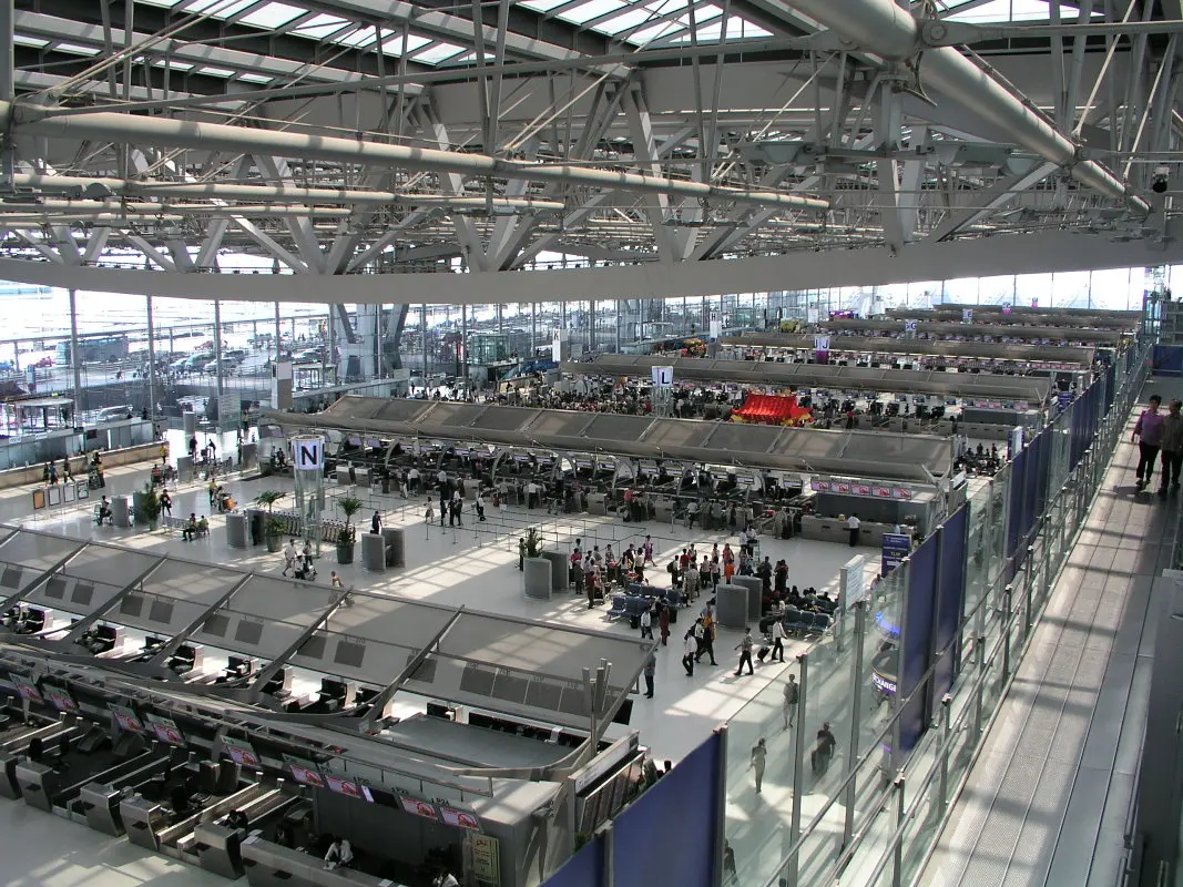 Suvarnabhummi Airport (also referred to as Bangkok International Airport) Image: Heinz Albers.