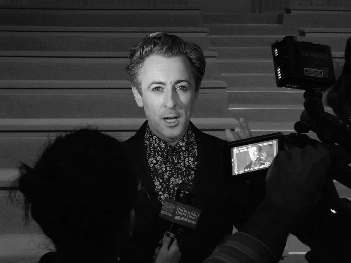 Cumming at New York Fashion Week on February 11, 2011. Image: Christopher Macsurak.