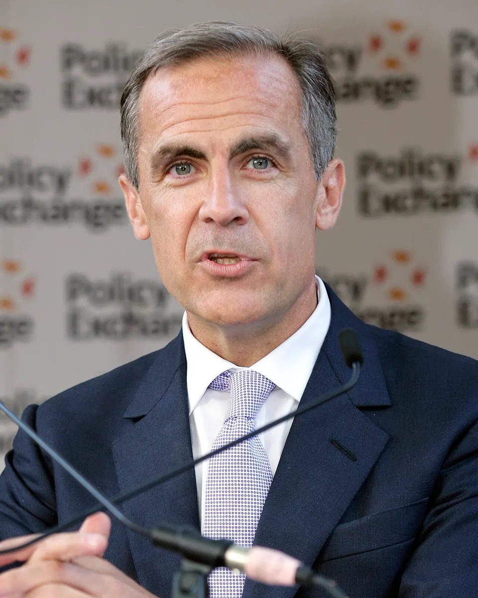 File photo of Mark Carney speaking at a Policy Exchange event as the Governor of Bank of England in 2015.Image: Policy Exchange.