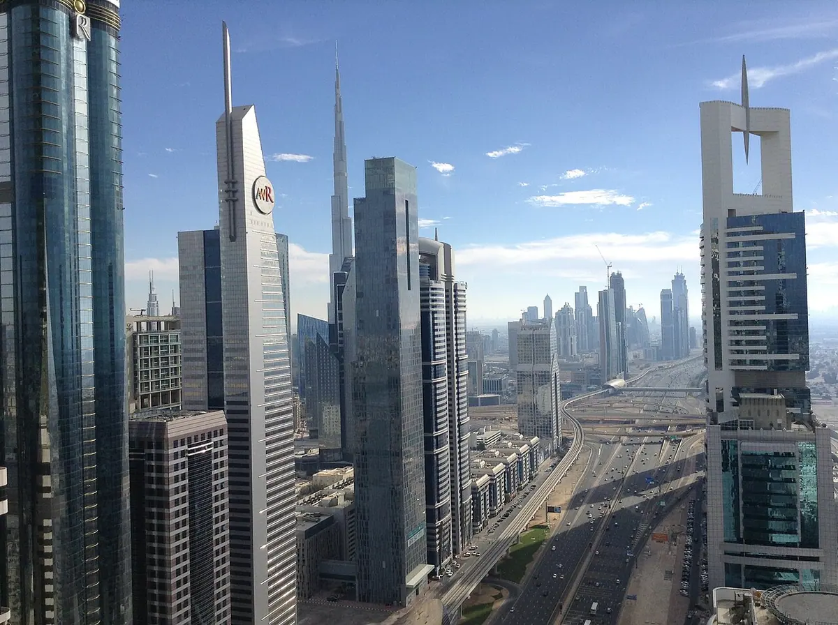 Part of the Dubai International Financial Centre on February 8, 2013. Image: ianpudsey.