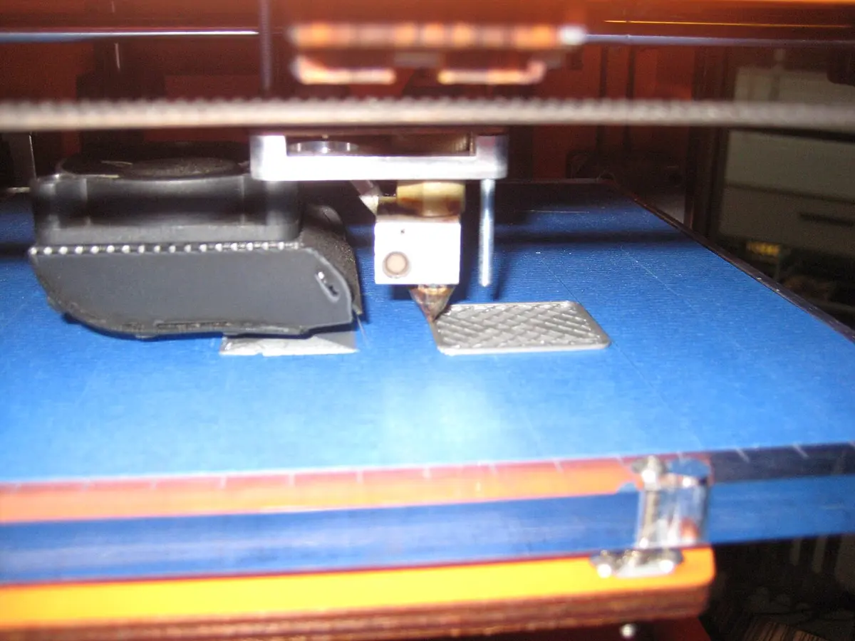 A 3D printer demonstrating the manufacturing technique used to create the battery. Image: Ciell.