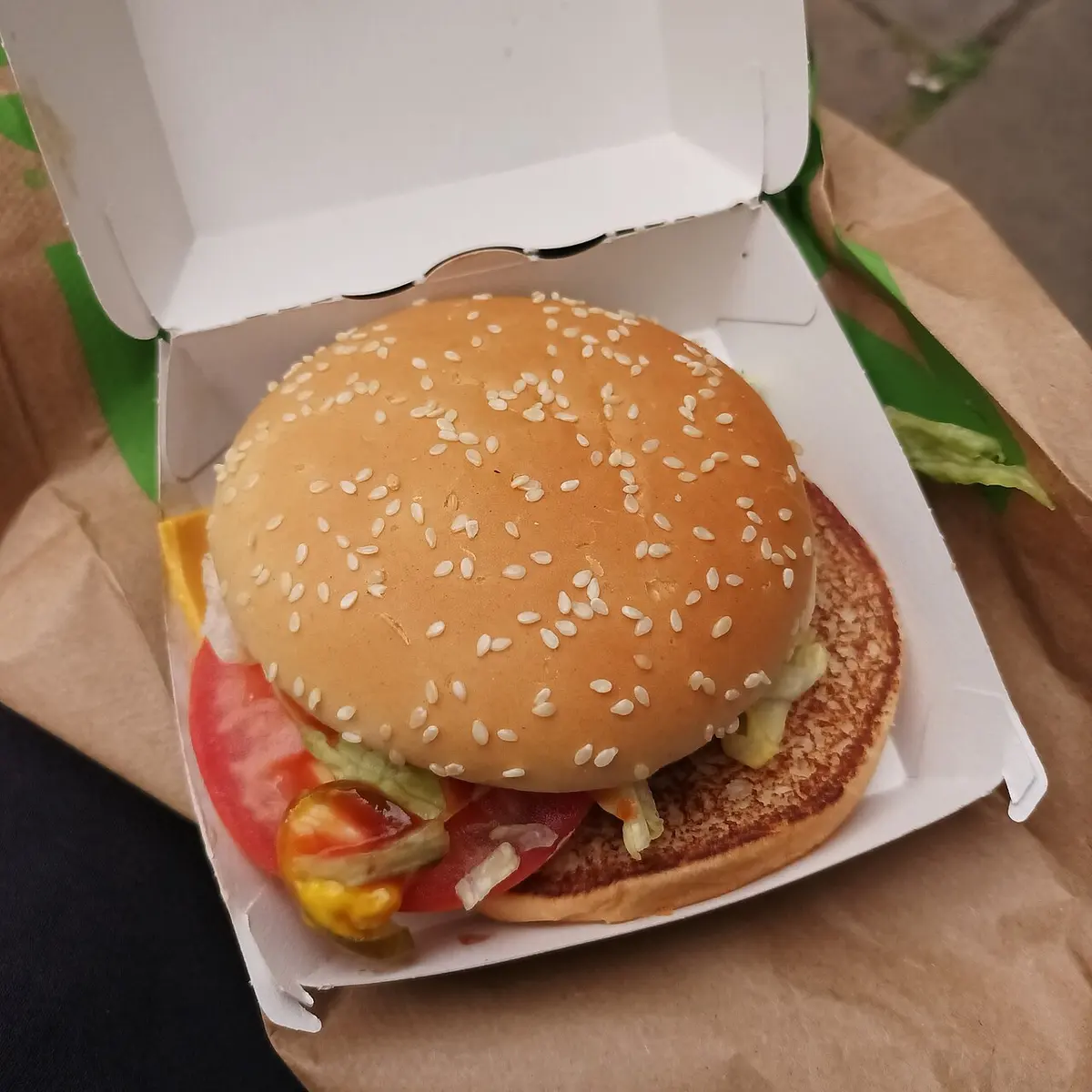 File photograph: a McPlant burger, London, 6 July 2022. Dominic Alves / CC BY 2.0.