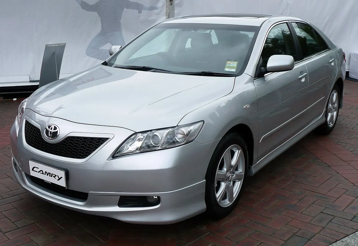 A 2007 Toyta Camry. Image: OSX.