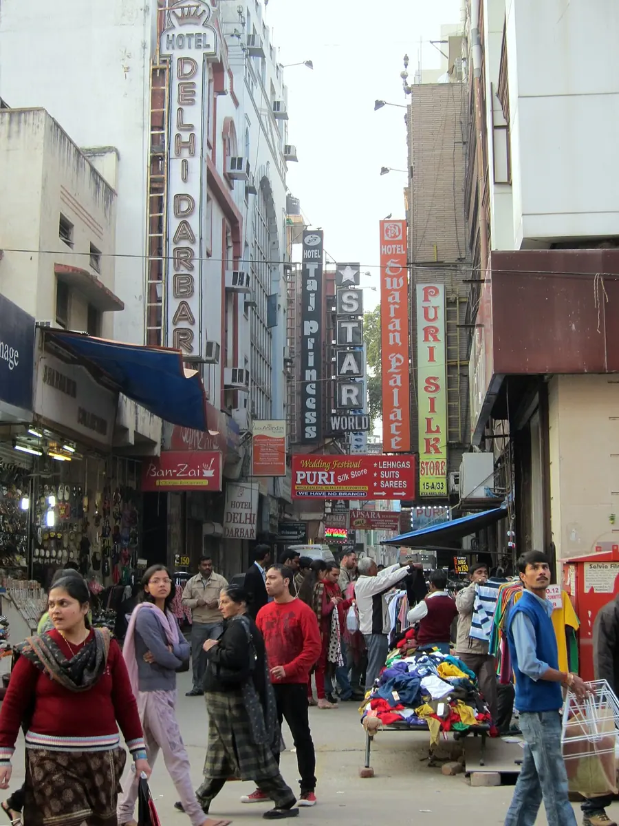 A file photo showing a Karol Bagh street scene.Image: Mike via Flickr.