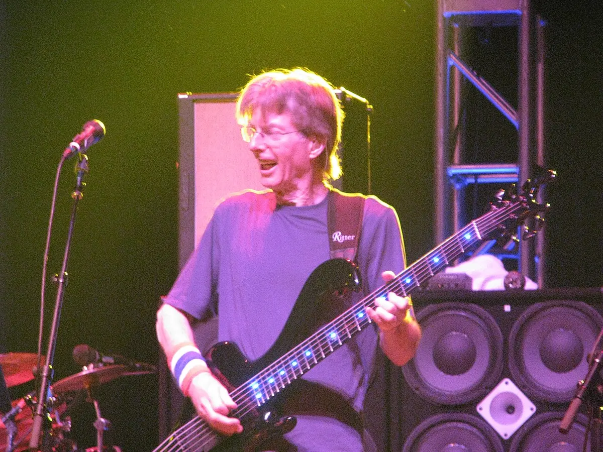 Phil Lesh, 2003.Image: binkle_28. (Reuse terms.)