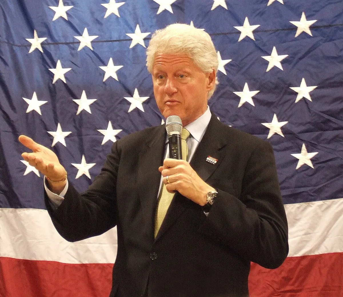 File photo of Bill Clinton in 2008.