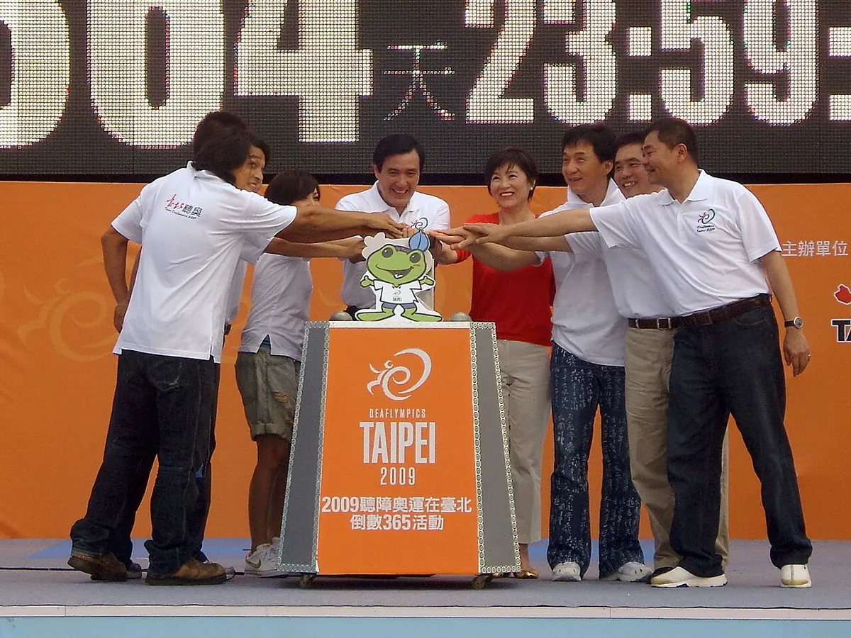 The Countdown Launch of 2009 Summer Deaflympics.Image: Rico Shen.