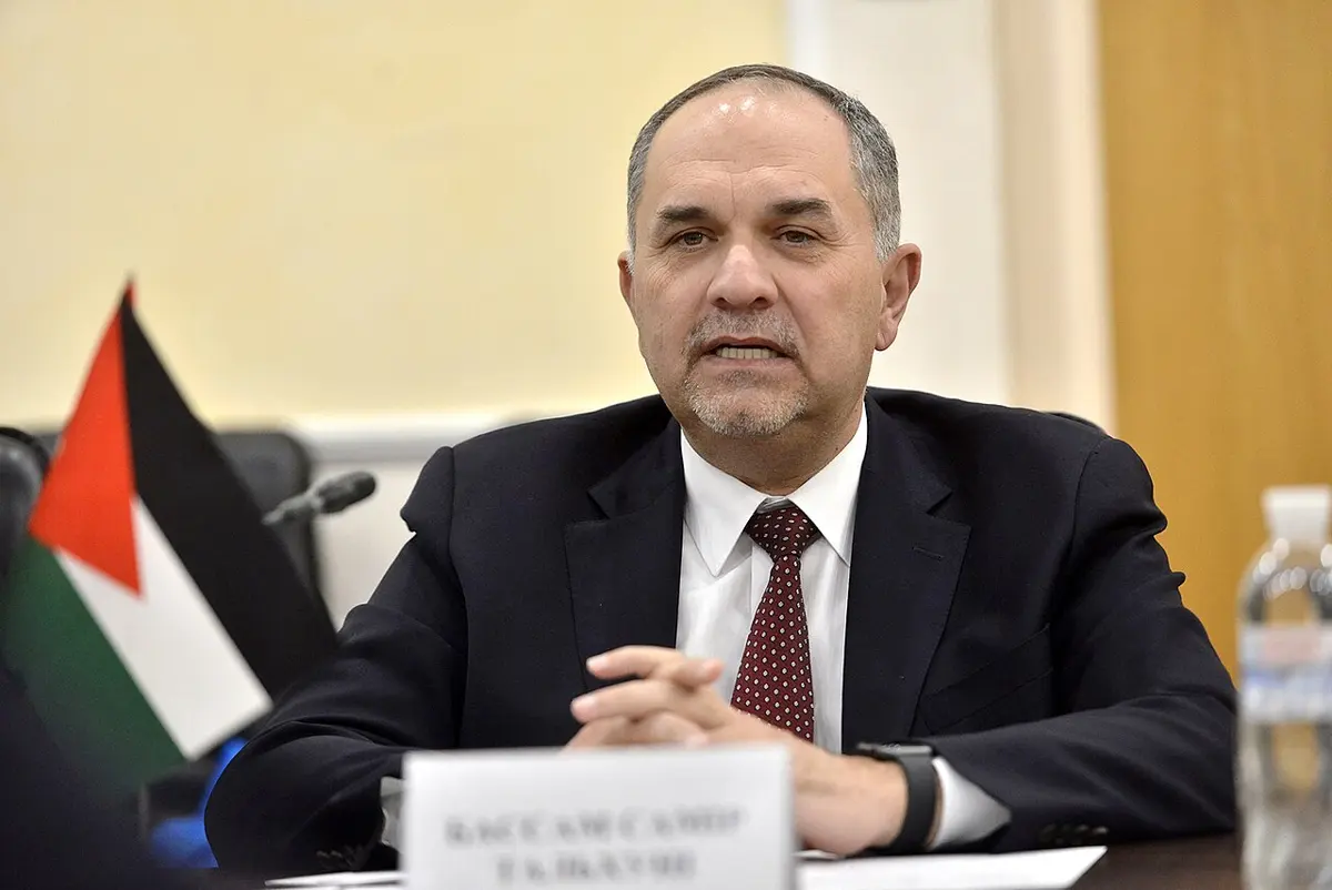 File photo of now ex-Minister of Justice Bassam Talhouni.Image: Міністерство юстиції України.