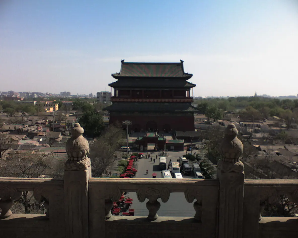 Beijing's Drum Tower Image: David Balch.