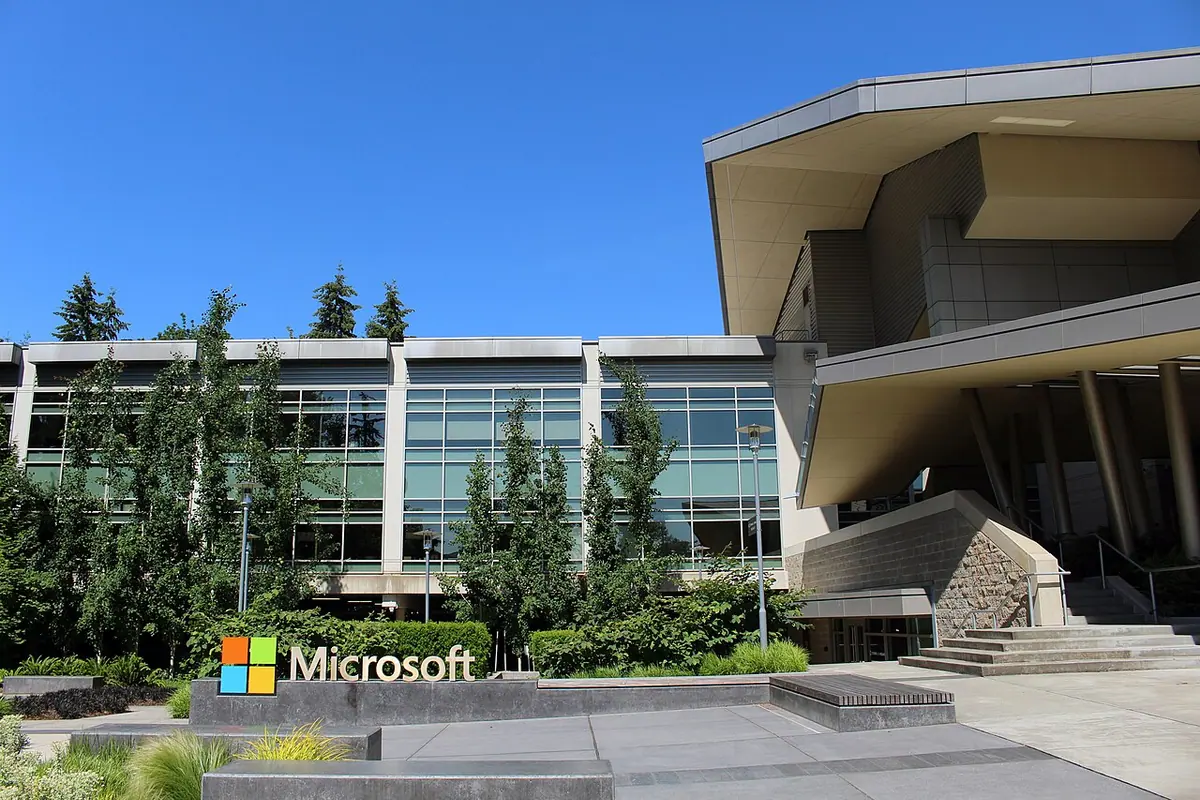 Microsoft's headquarters in Redmond, Washington, US, in 2016. Image: Coolcaesar.