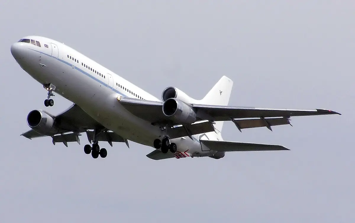 An existing RAF Tristar aircraft