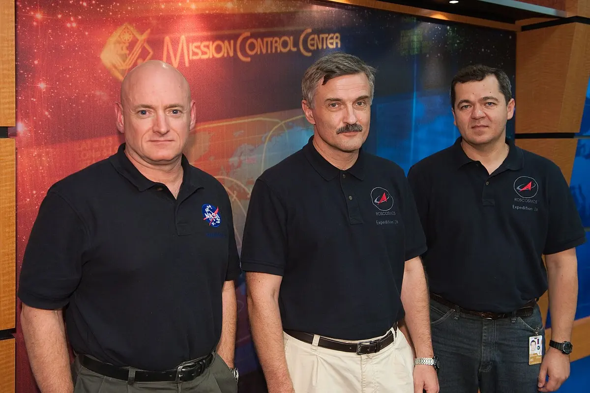 The Expedition 26 crew (From left to right: Kelly, Kaleri and Skripochka) returned safely to earth Wednesday aboard Soyuz TMA-01M after several months aboard the ISS. Image: NASA.
