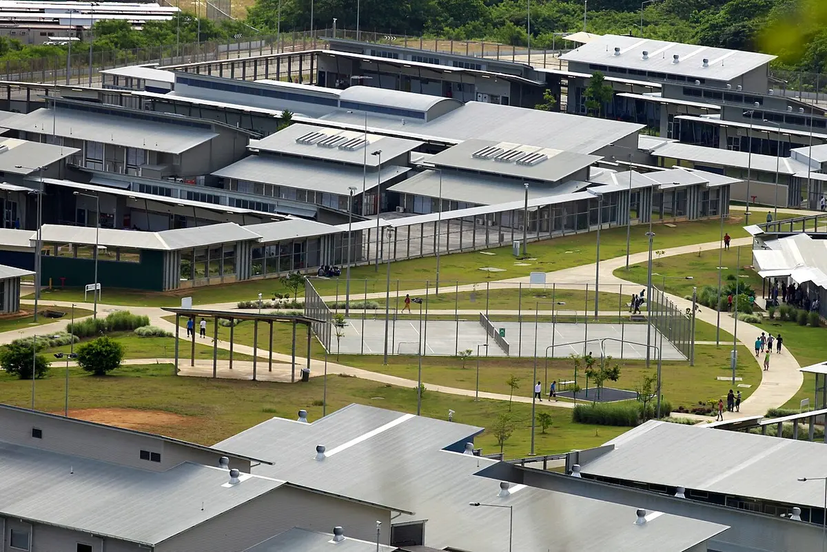 Until recently, the Murugappan family were held in offshore detention on Christmas Island.Image: DIAC images.