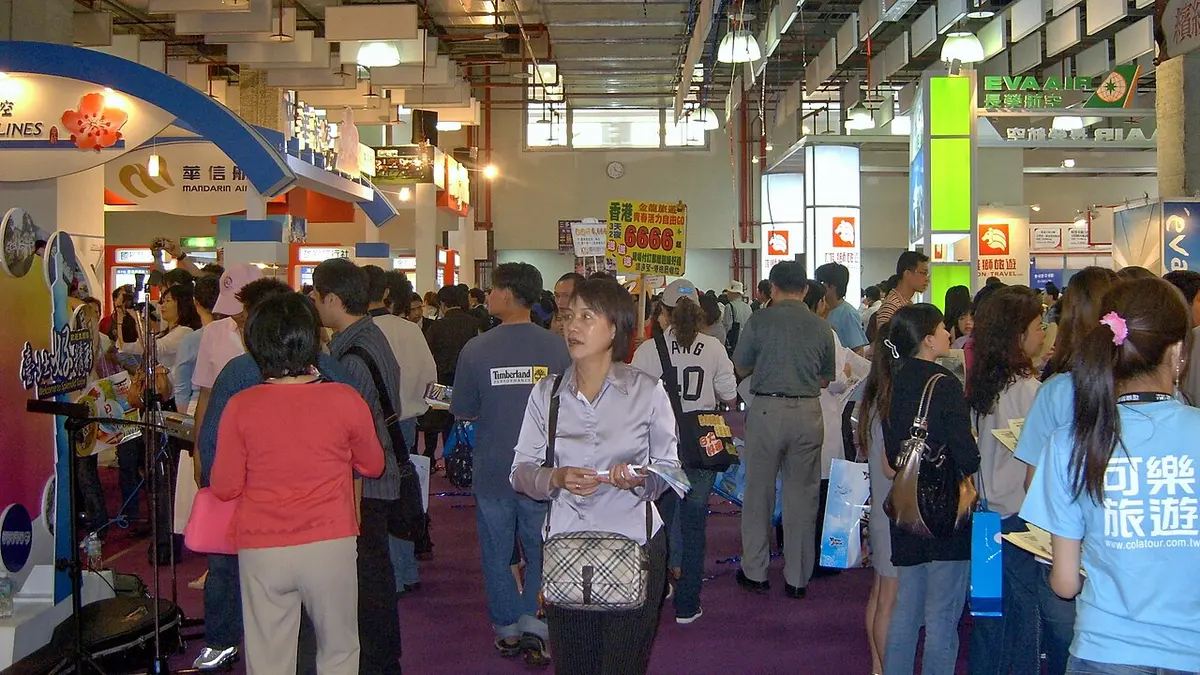 2008 Taiwan Tourism Exposition.Image: Rico Shen.