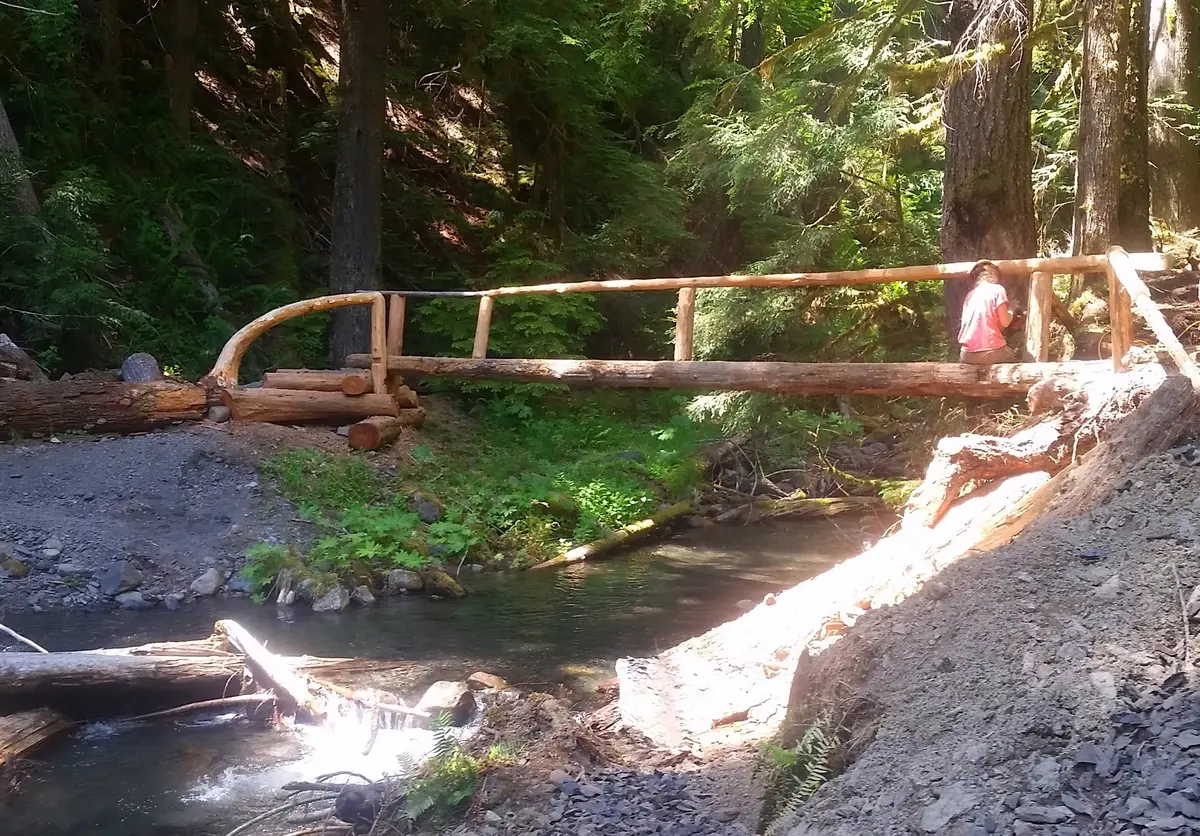 Olympic Hot Springs Road Now Open Above Glines Canyon Spillway Overlook- Boulder Creek Trail Work Complete