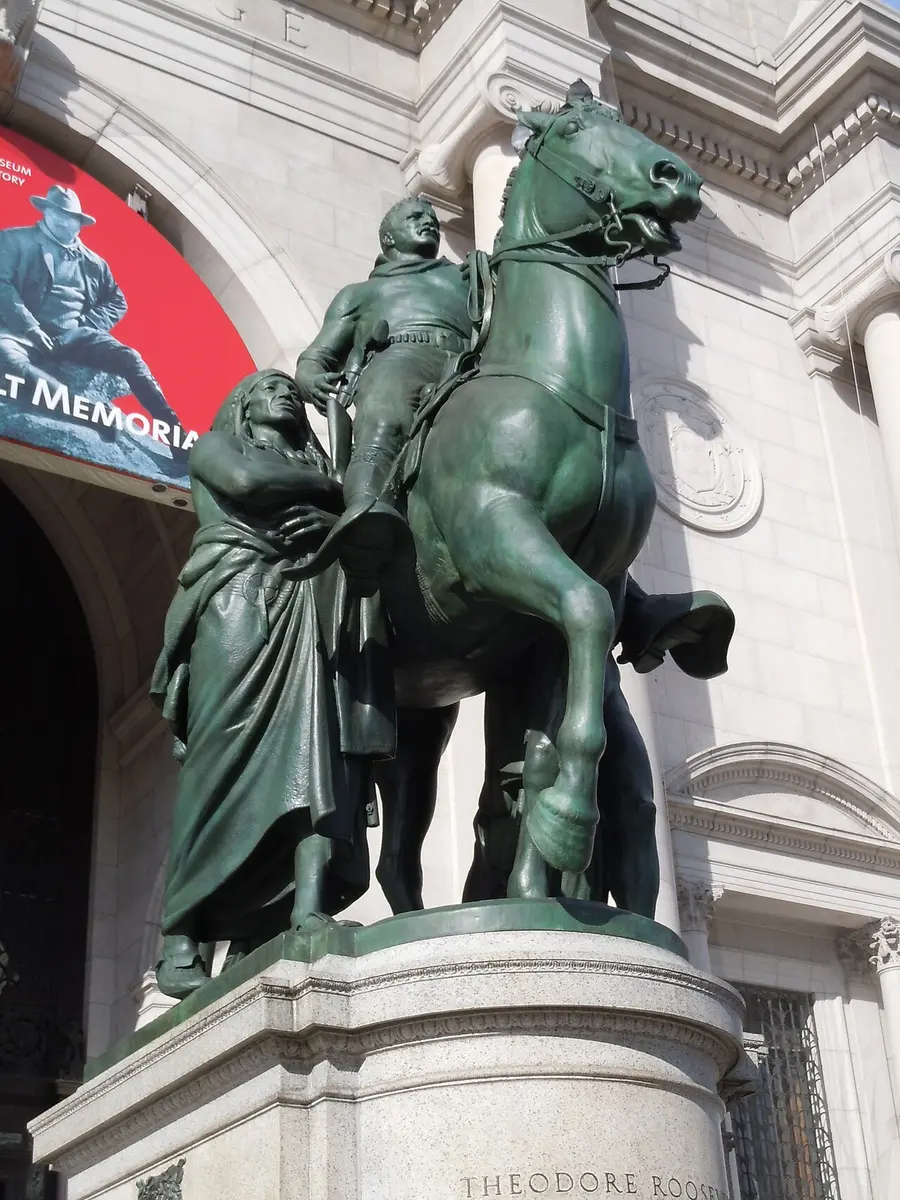 Equestrian statue of Theodore Roosevelt, 23 January 2013 Image: LunchboxLarry on Flickr.
