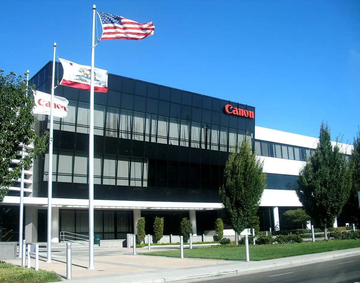 The offices of Canon Inc. in San Jose, California.