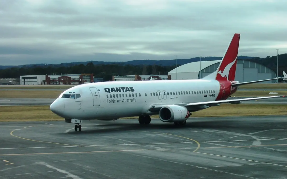File photograph of a Qantas aircraft. Image: Superjumbo.