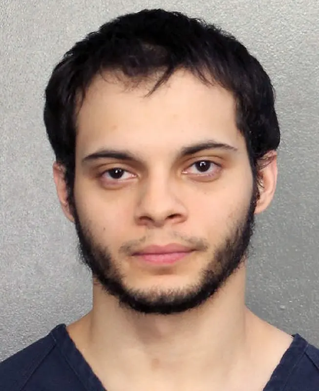 Esteban Santiago mug shot, January 7, 2017. Image: Broward County Sheriff's Office, Florida.
