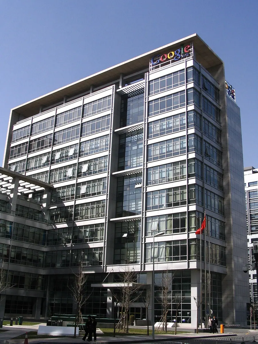 Google's Chinese headquarters in Beijing.