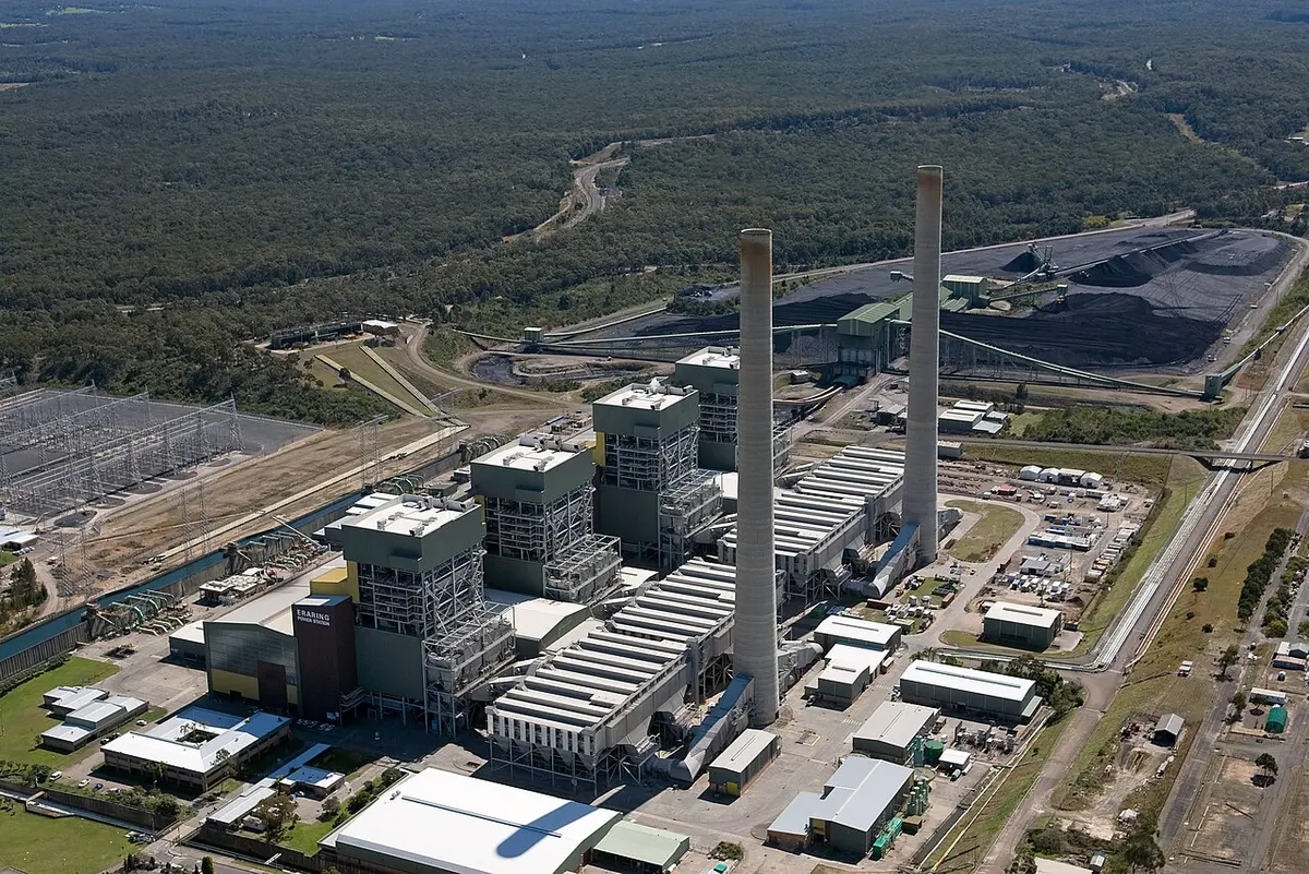 The Eraring coal-fired power station in the Hunter Valley.Image: Nick Pitsas, CSIRO.