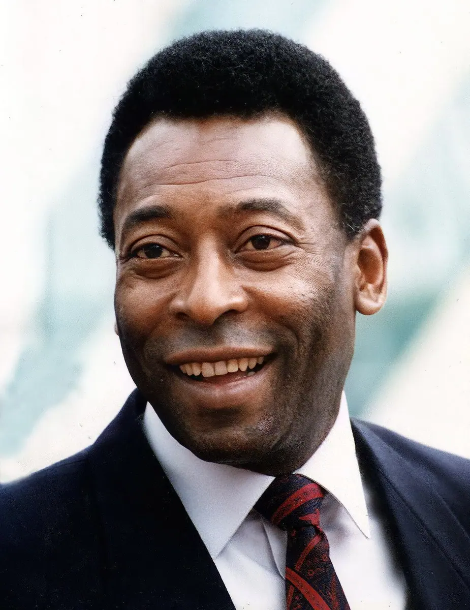 Pelé in Baltimore, Maryland, in 1995. Image: John Mathew Smith.