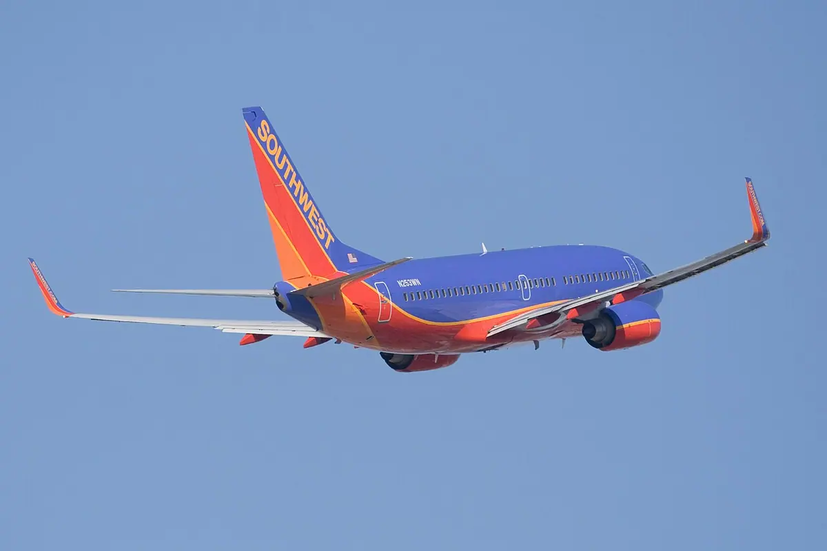 Southwest airliner (file photo). Image: Dylan Ashe.