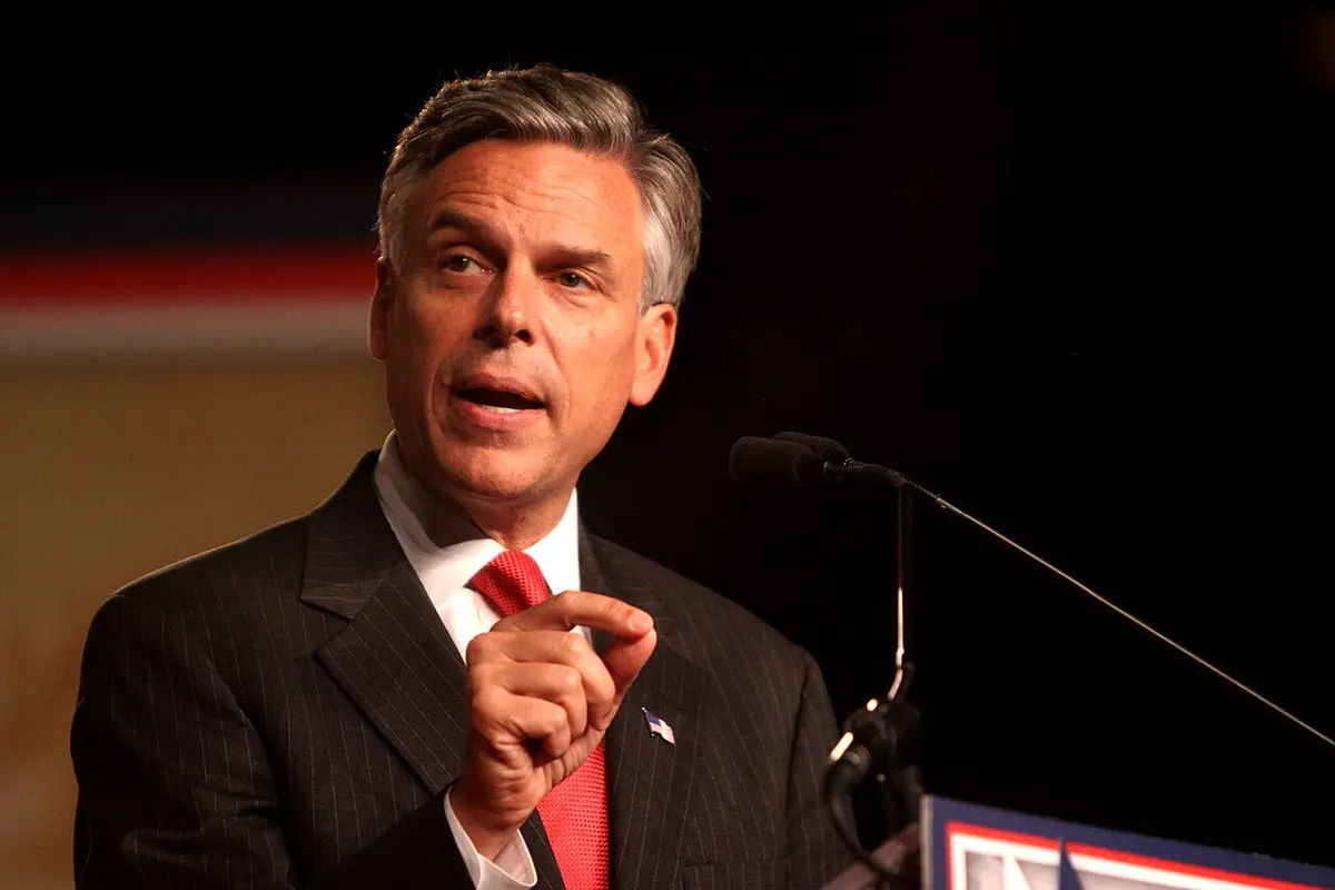 Huntsman campaigns in September 2011.Image: Gage Skidmore.