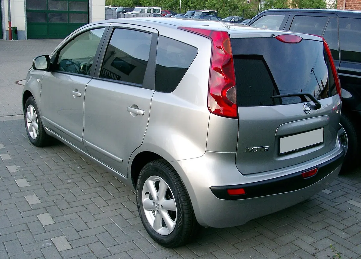 A Nissan Note similar to the one involved in the accident.