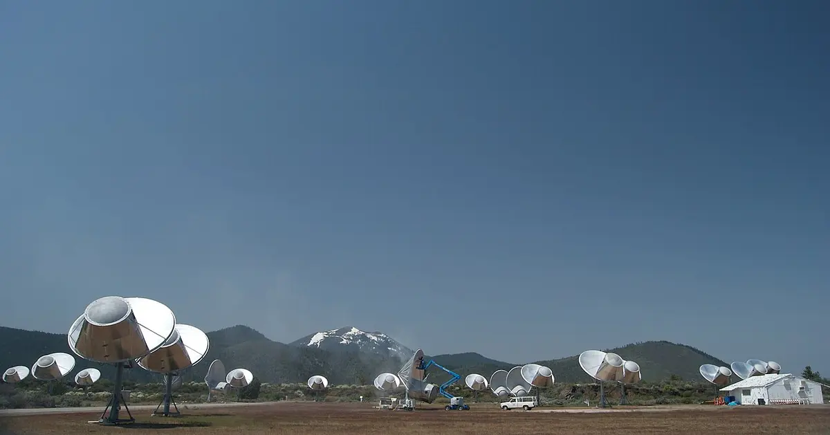 SETI's Allen Telescope ArrayImage: Colby Gutierrez-Kraybill.