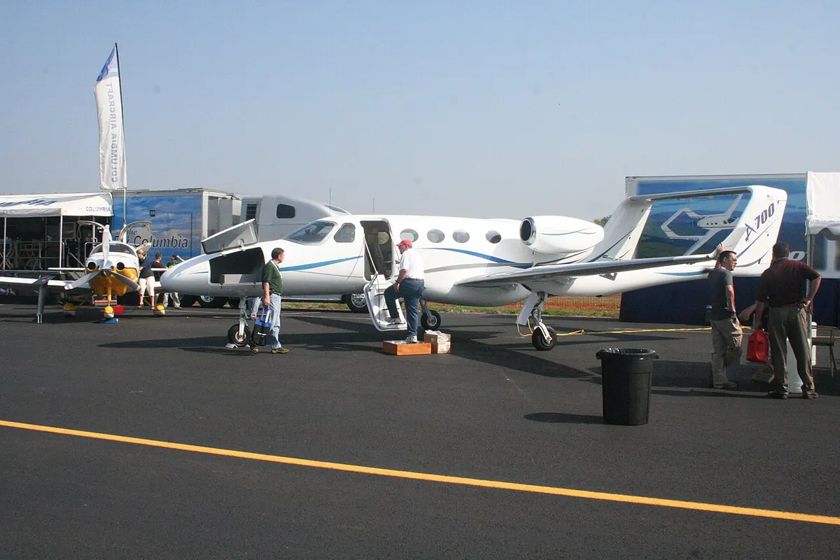 An Adam A700 on display
