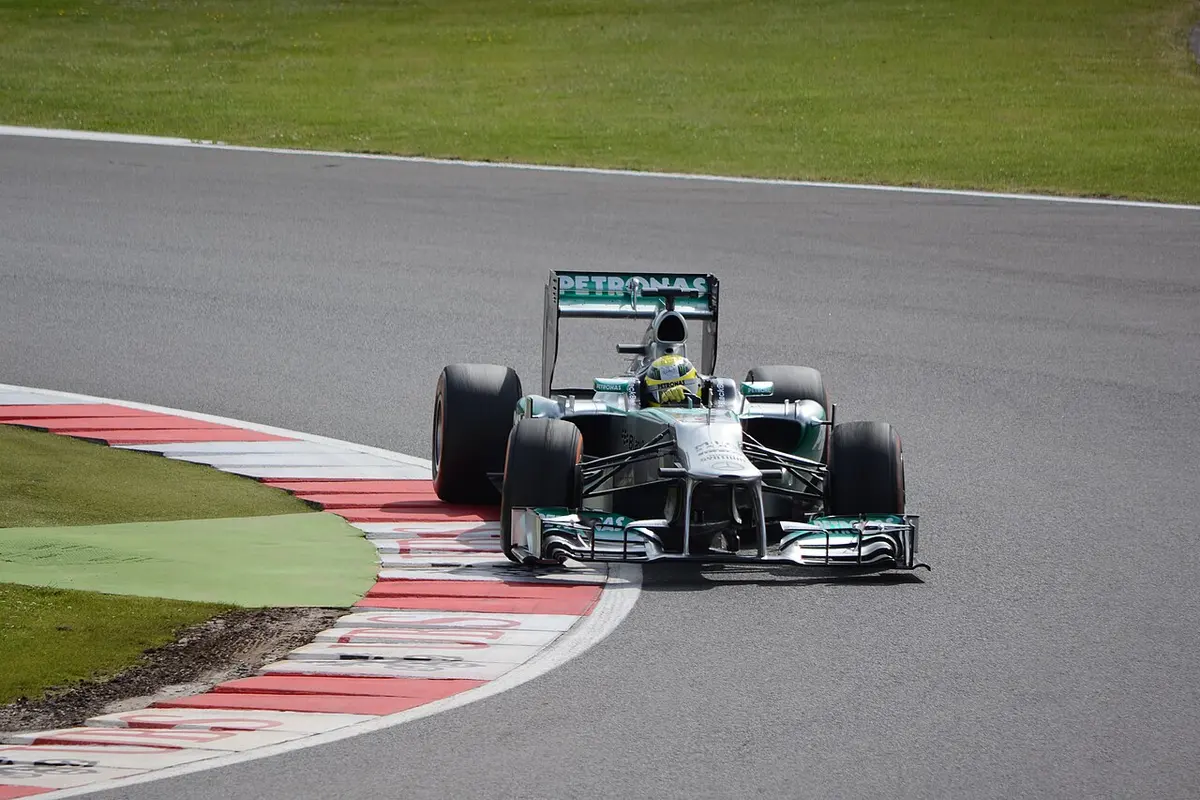 Nico Rosberg, who won yesterday's race, pictured practicing last year.