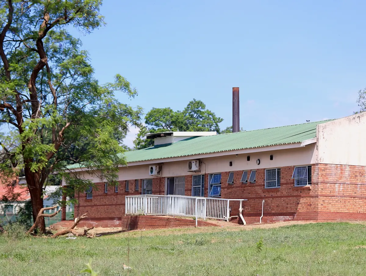 The malfunctioning mortuary at Elim Hospital in which bodies recently decomposed. Photo: Thembi Siaga