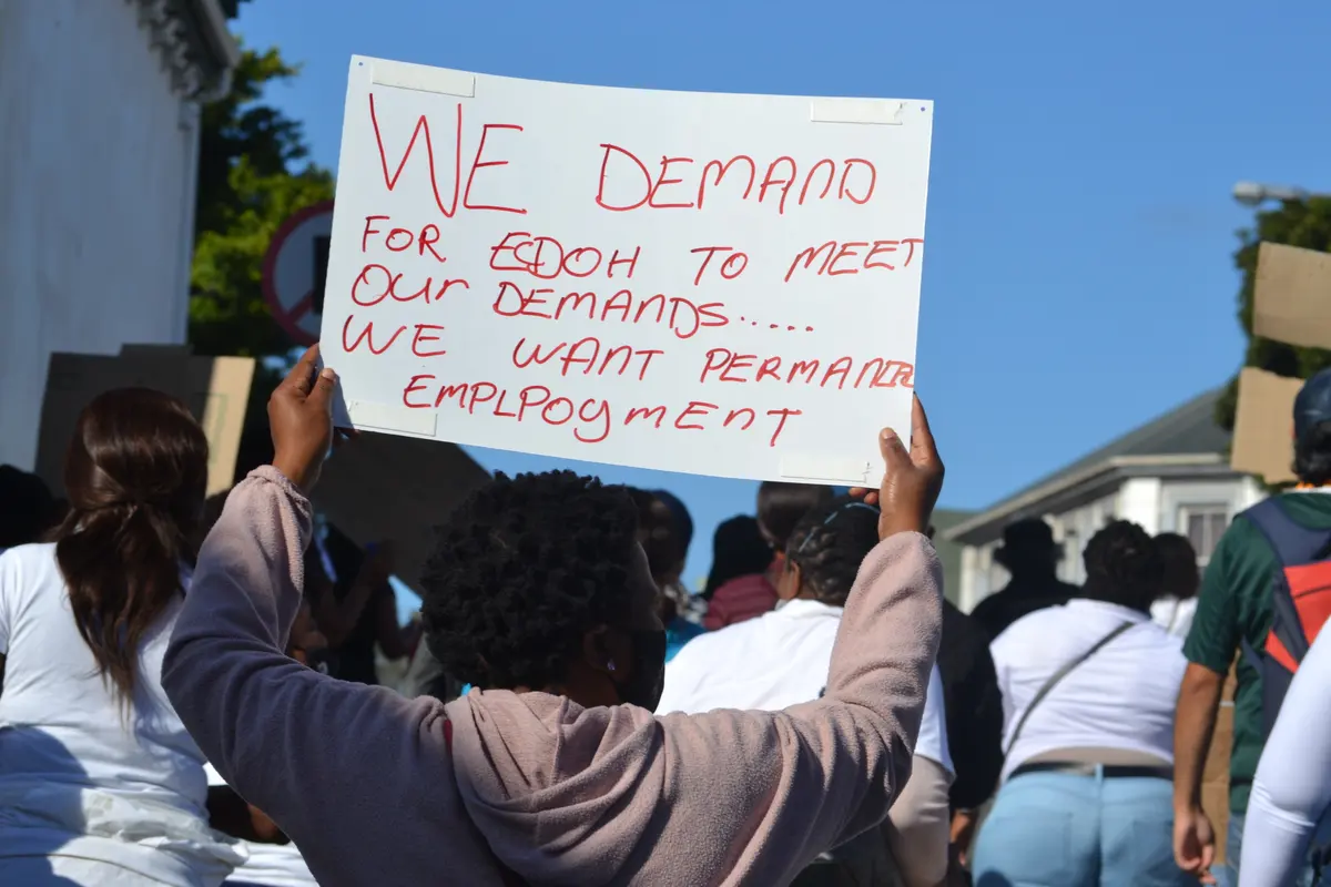 The Johannesburg Labour Court has overturned a bargaining council ruling that the recurring temporary contracts for community health workers were legal. Archive photo: Thamsanqa Mbovane