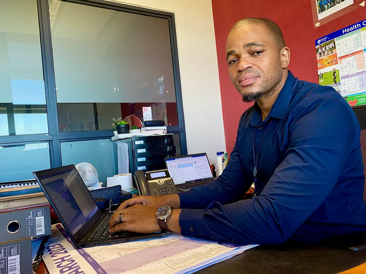 Xolisani Sibhozo, who is based in Khayelitsha, has been a social worker since 2012. He said he is concerned about the attacks he and his colleagues have experienced. Photos: Matthew Hirsch