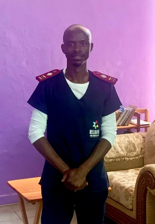 “In recent times, we haven’t seen a lot of abscesses,” said Clovis Dusabe, a professional nurse at the Bellhaven harm reduction centre. Photo: Jesse Copelyn