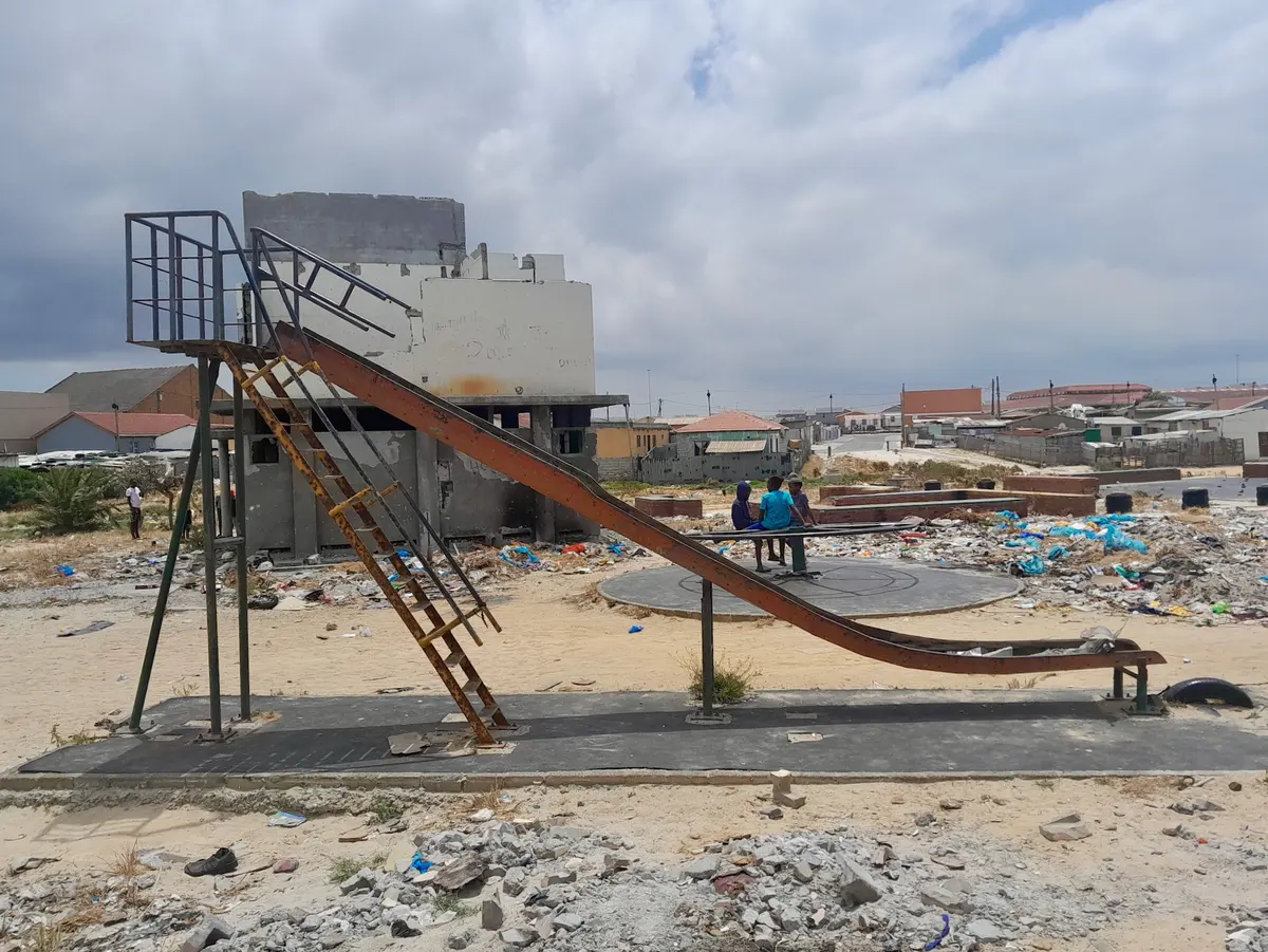Funza Park was once the pride and joy of the surrounding Harare community in Cape Town. It is now an eyesore. Photos: Vincent Lali