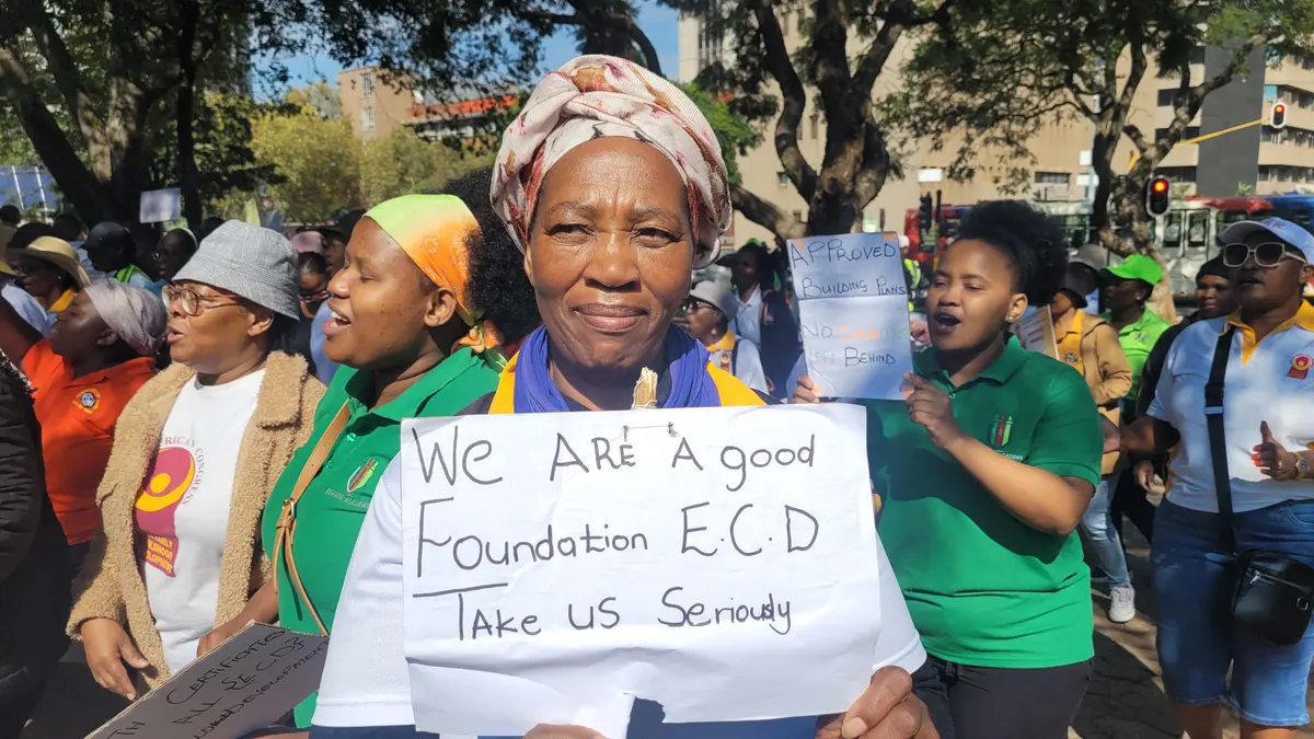 Francina Mokoena owns and runs a centre in Kanana Park, south of Joburg. Photo: Silver Sibiya